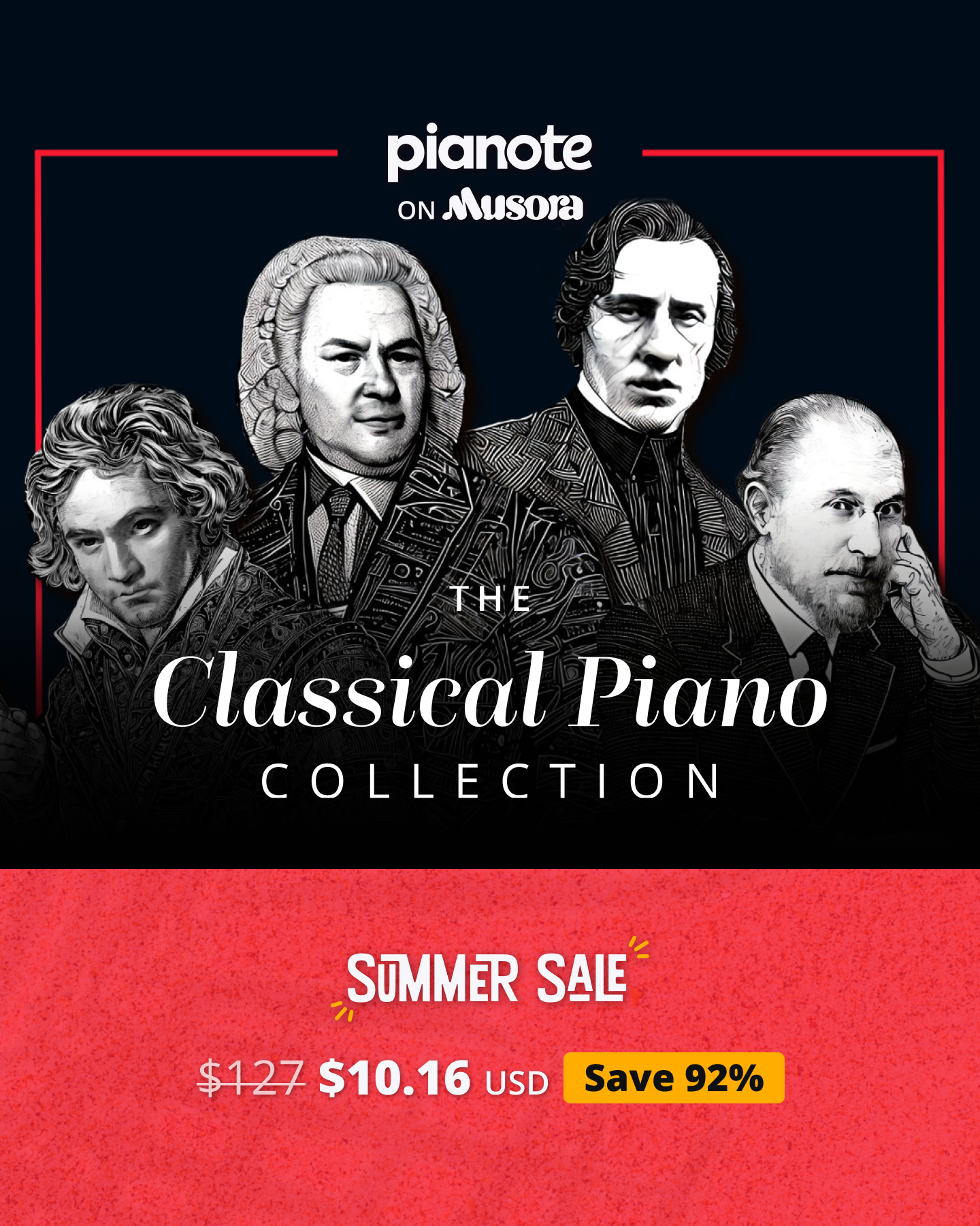 Pianote ad creative, July 2026