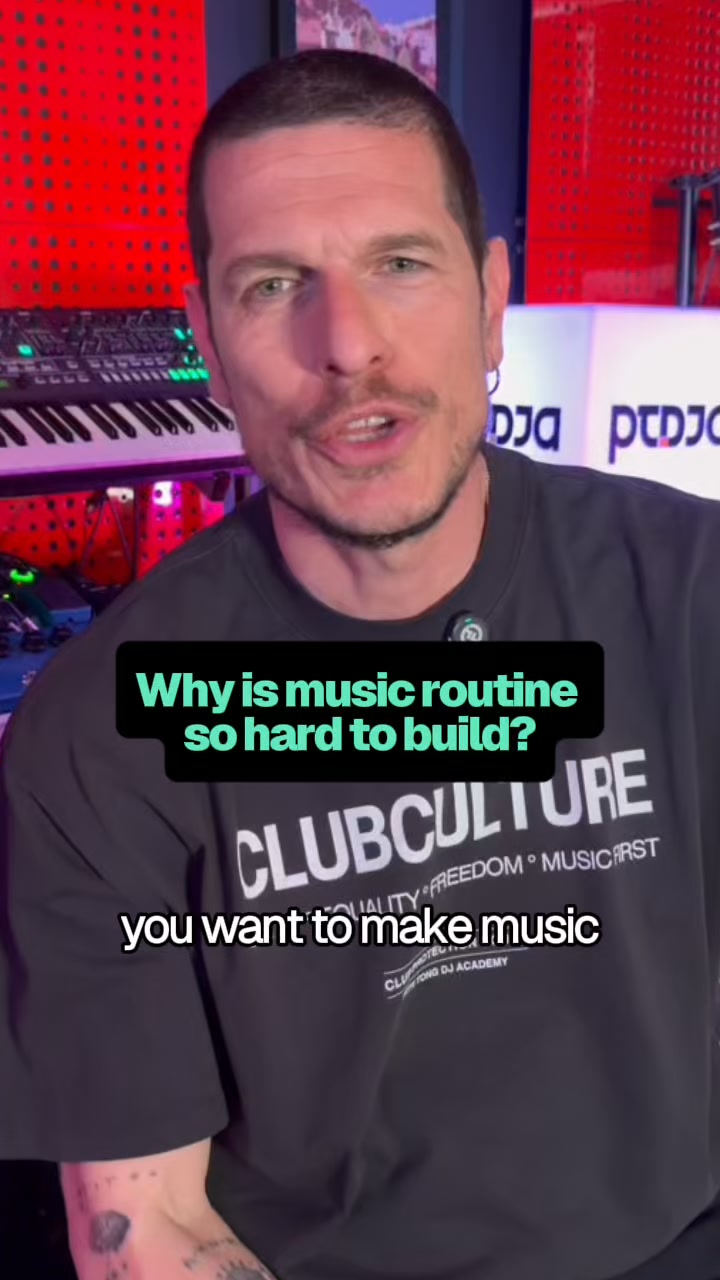 Pete Tong DJ Academy PTDJA ad creative, July 2026