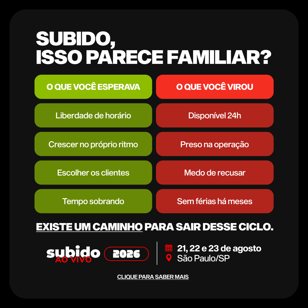 Pedro Sobral - Universo Subido ad creative, July 2026