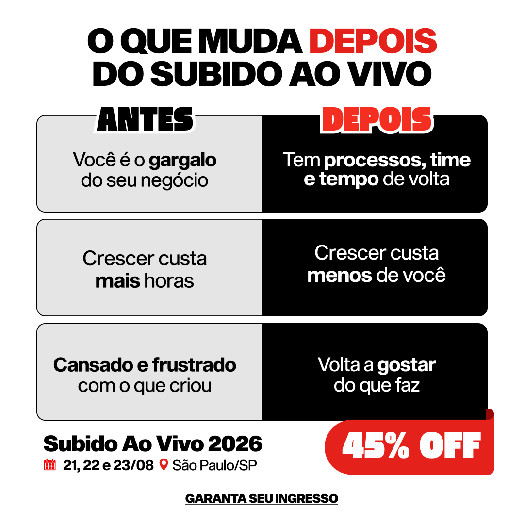 Pedro Sobral - Universo Subido ad creative, July 2026