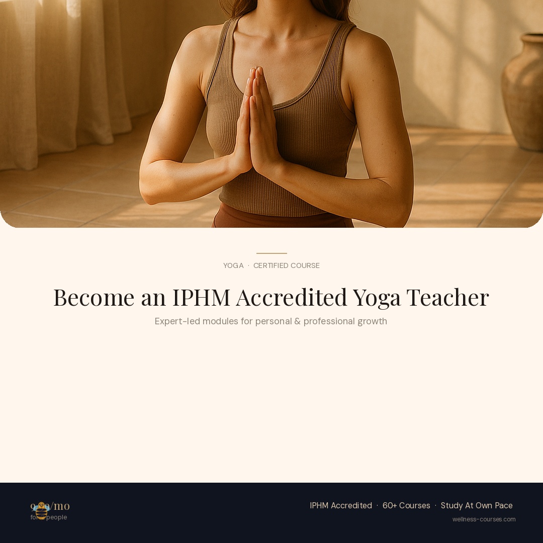Wellness Courses ad creative, July 2026