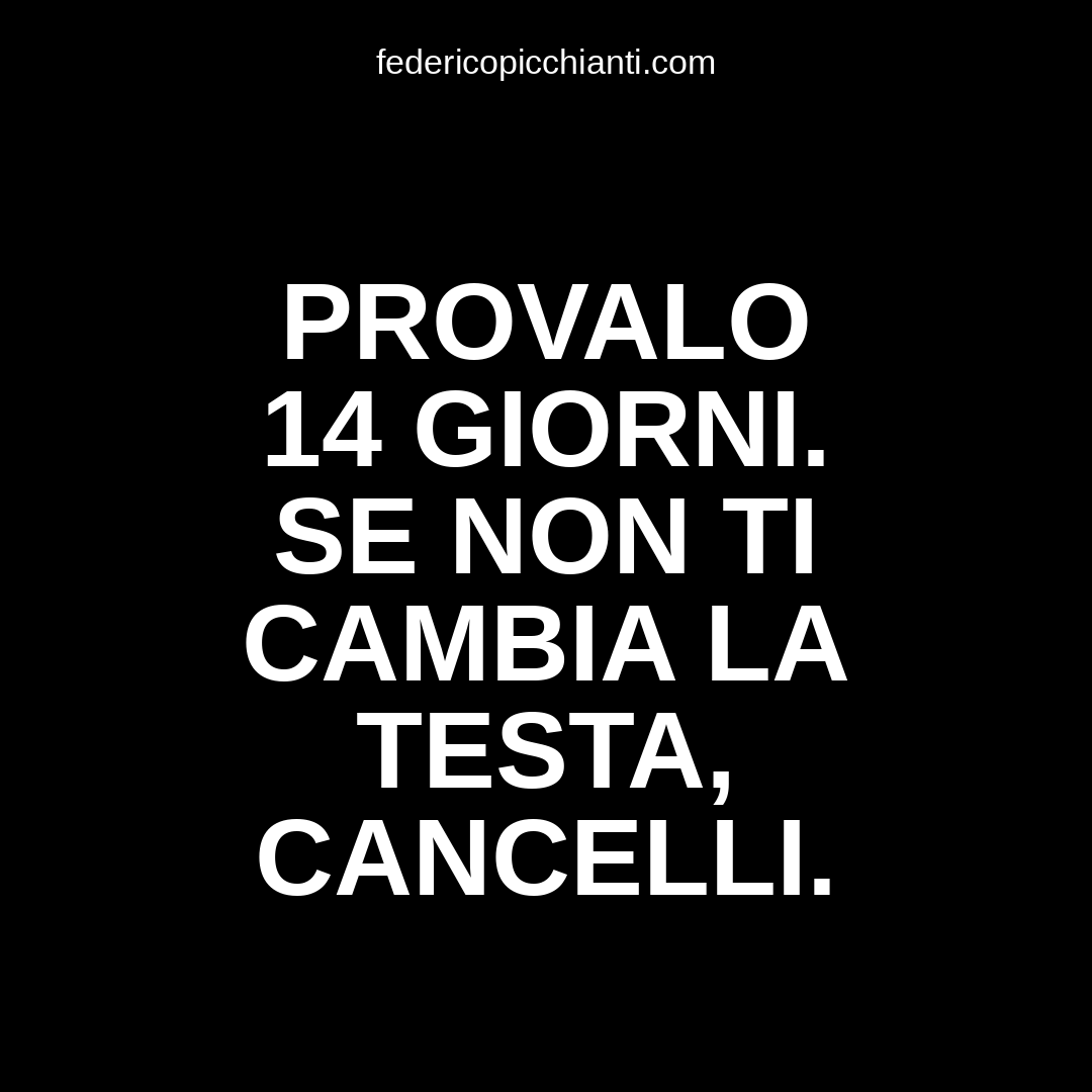 Federico Picchianti ad creative, May 2026