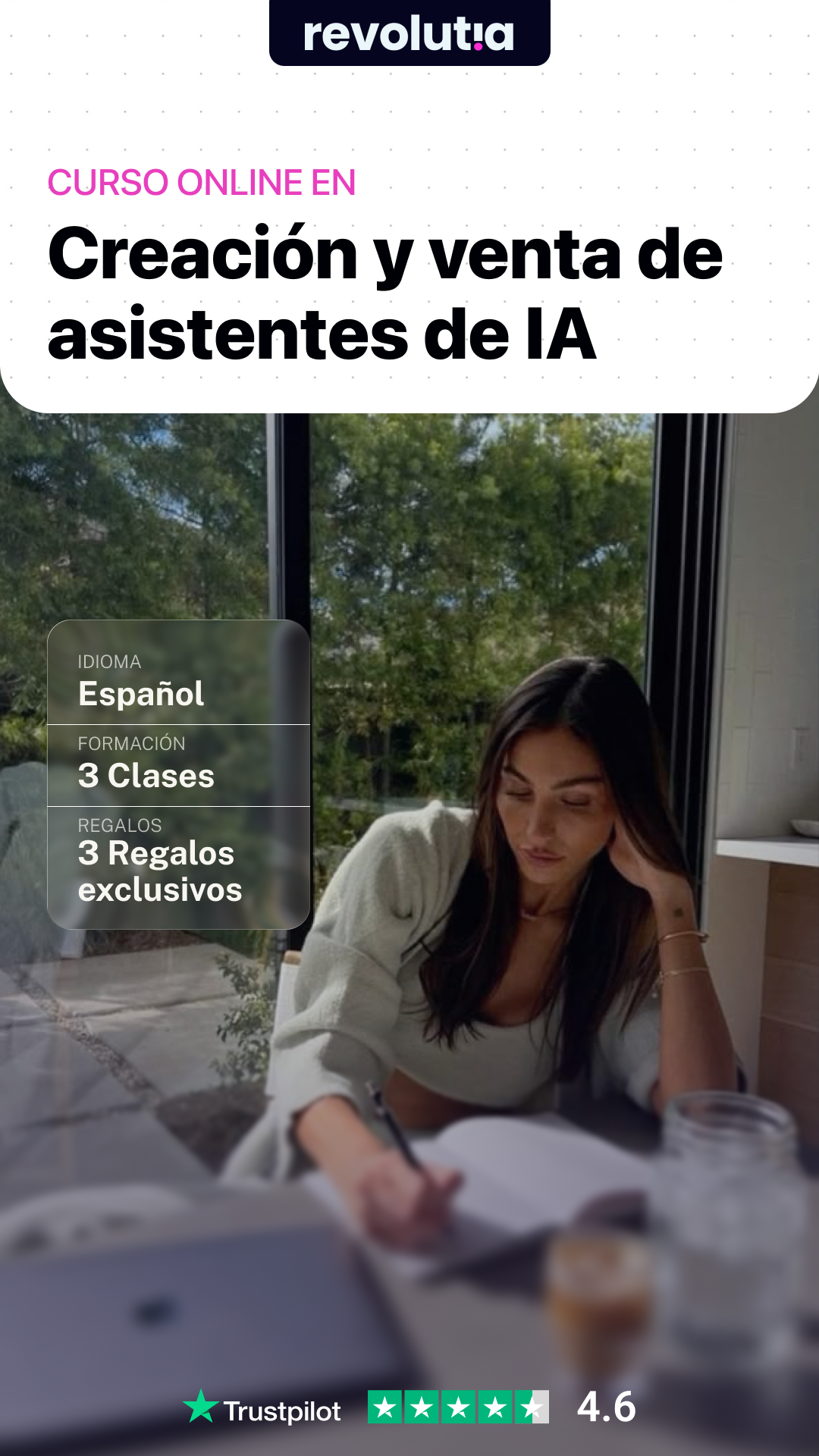 Revolutia.ai ad creative, June 2026