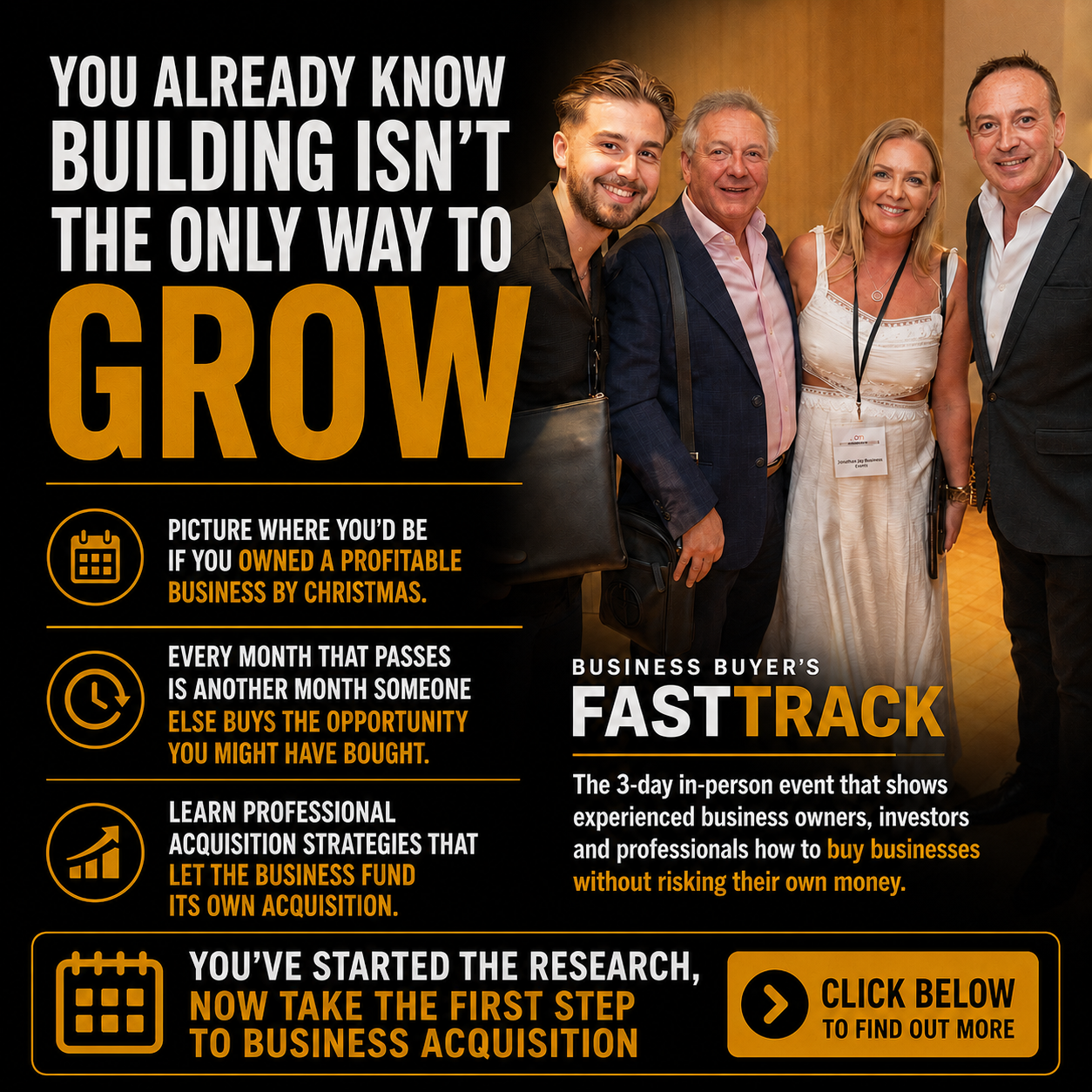 The Dealmaker's Academy ad creative, July 2026