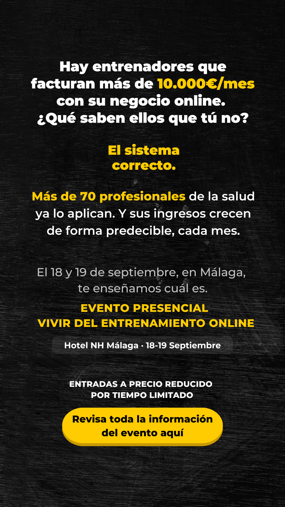 academiaentrenadoresonline ad creative, July 2026