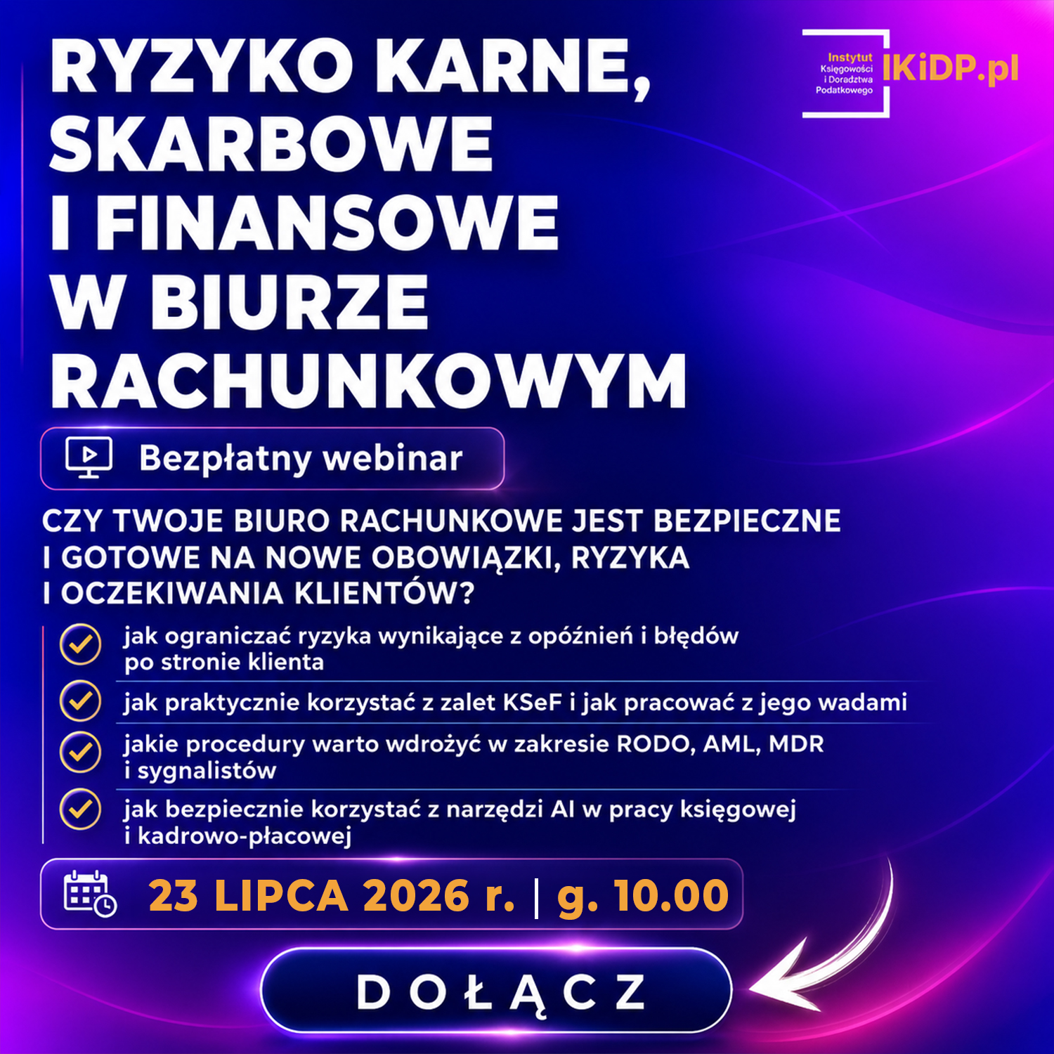 Dorota i Adam Mariańscy - Podatki i Księgowość ad creative, July 2026