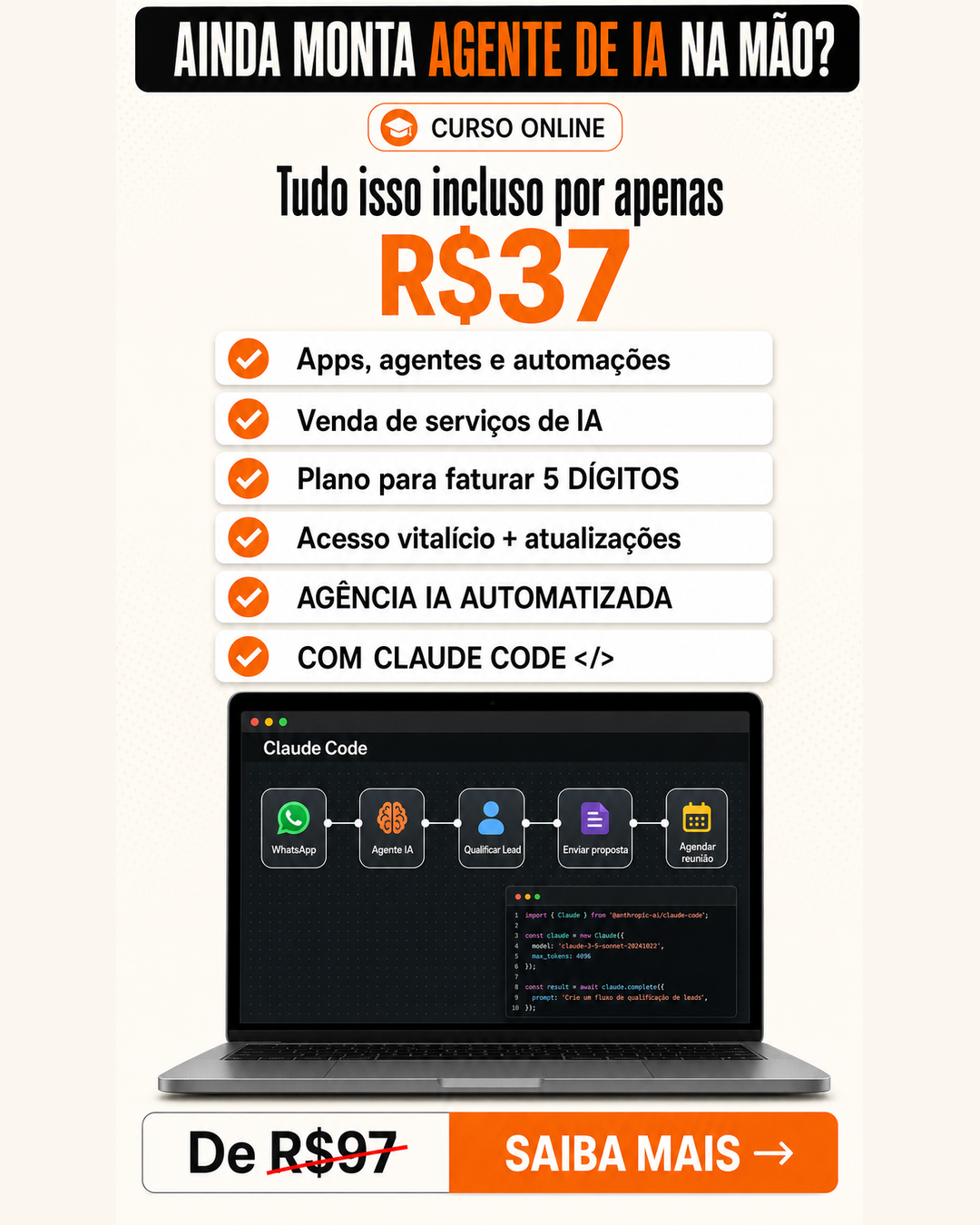 Rafael Castro  ad creative, July 2026