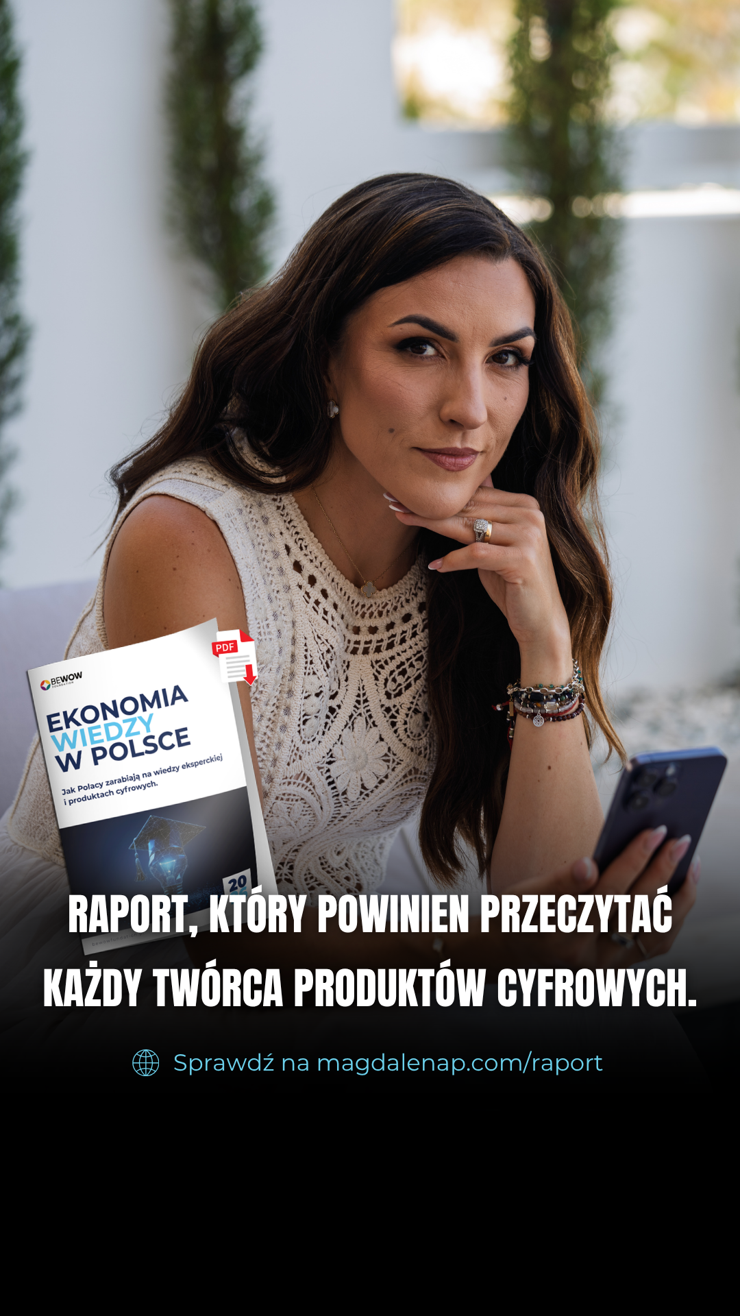 Magdalena Pawłowska ad creative, July 2026