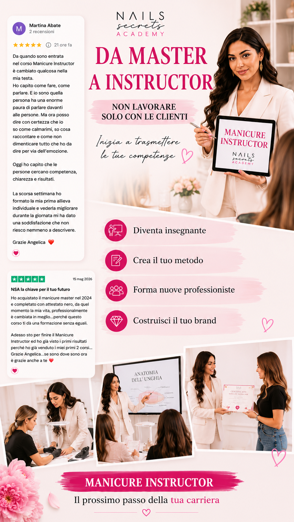 Nails Secrets - Corsi di manicure ad creative, July 2026