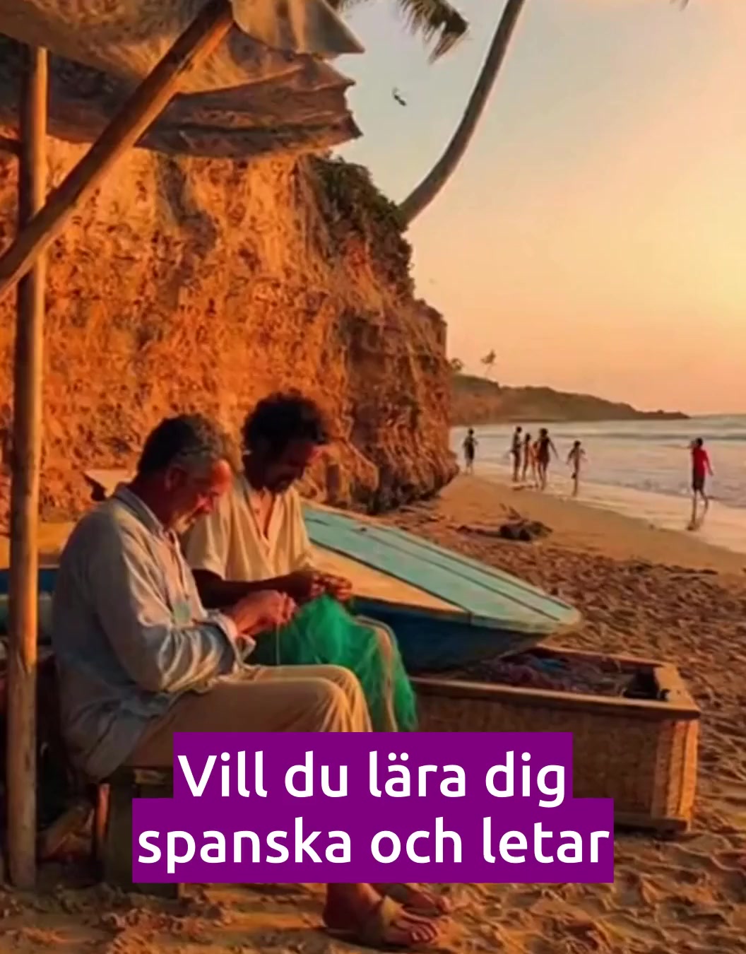 17 Minute Languages Sverige ad creative, February 2026