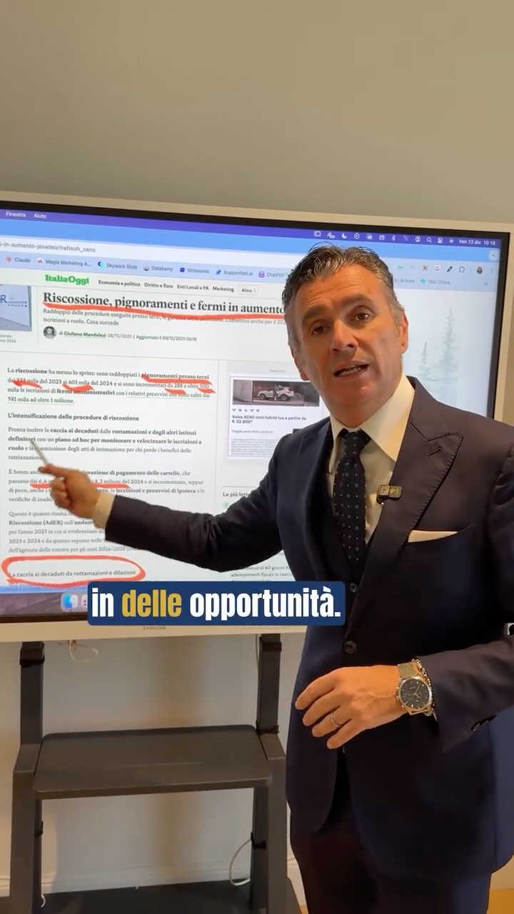 CFI - Crisi Fiscale d'Impresa ad creative, January 2026