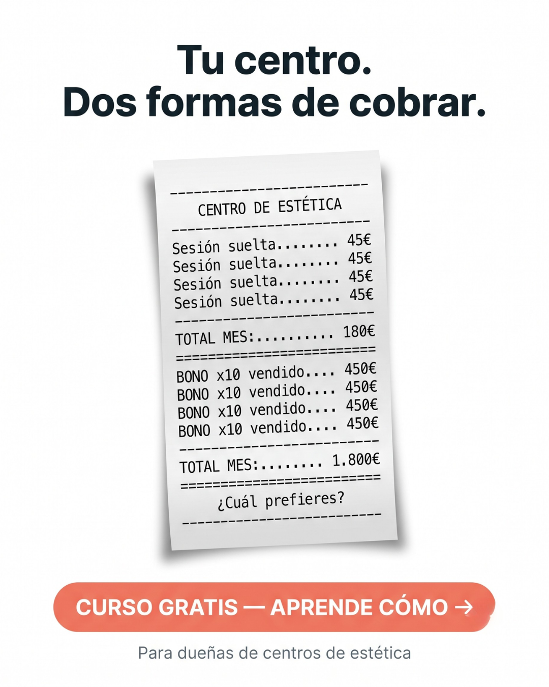 Llena Tu Centro ad creative, July 2026