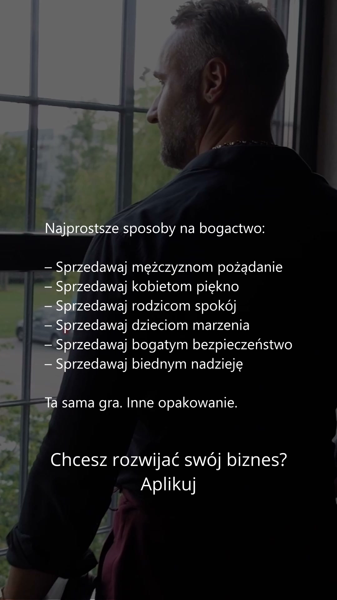 Rafał Szrajnert ad creative, July 2026