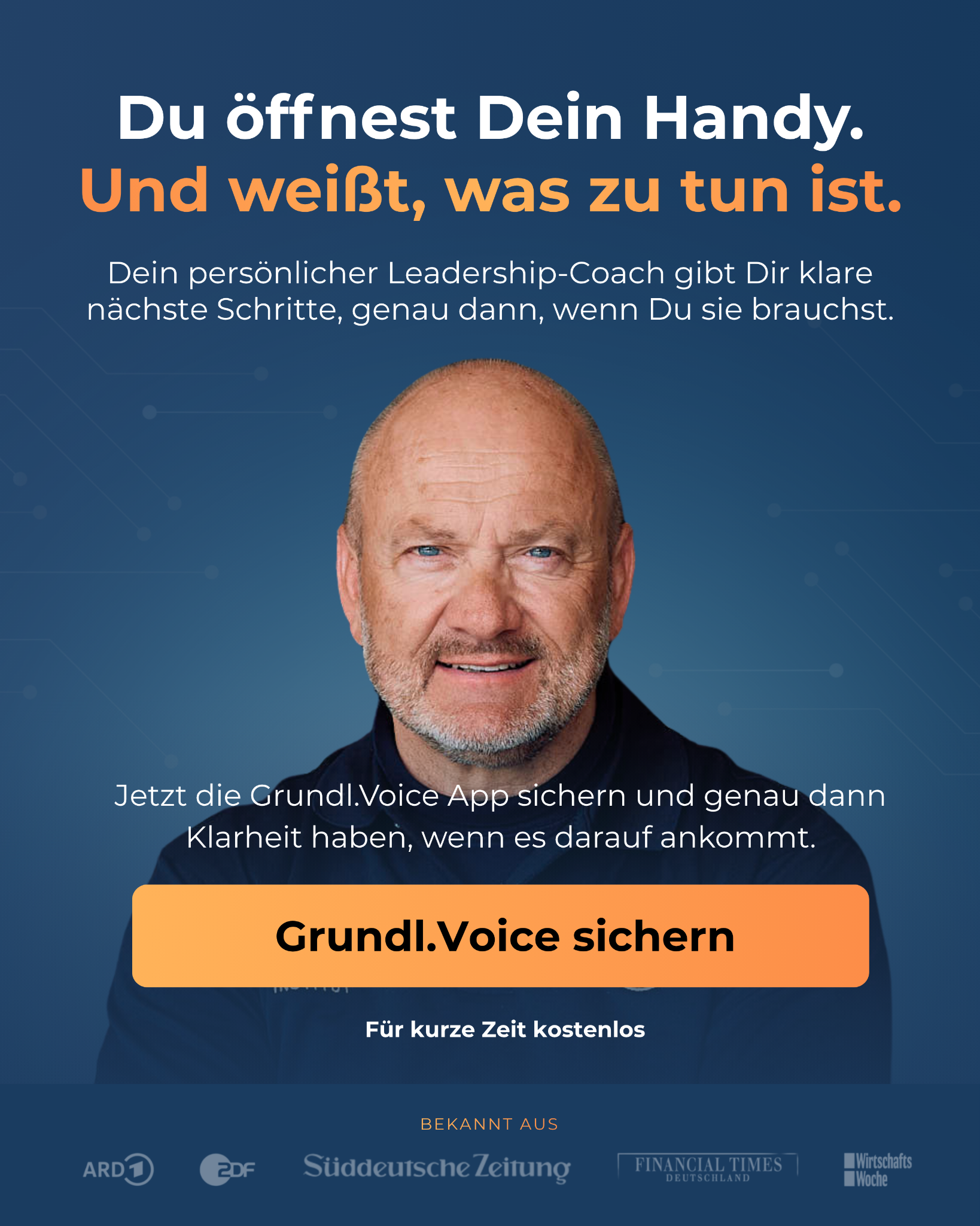 Boris Grundl ad creative, July 2026