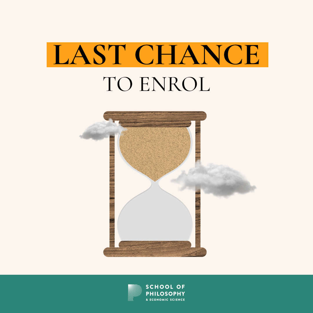 Practical Philosophy Ireland ad creative, April 2026