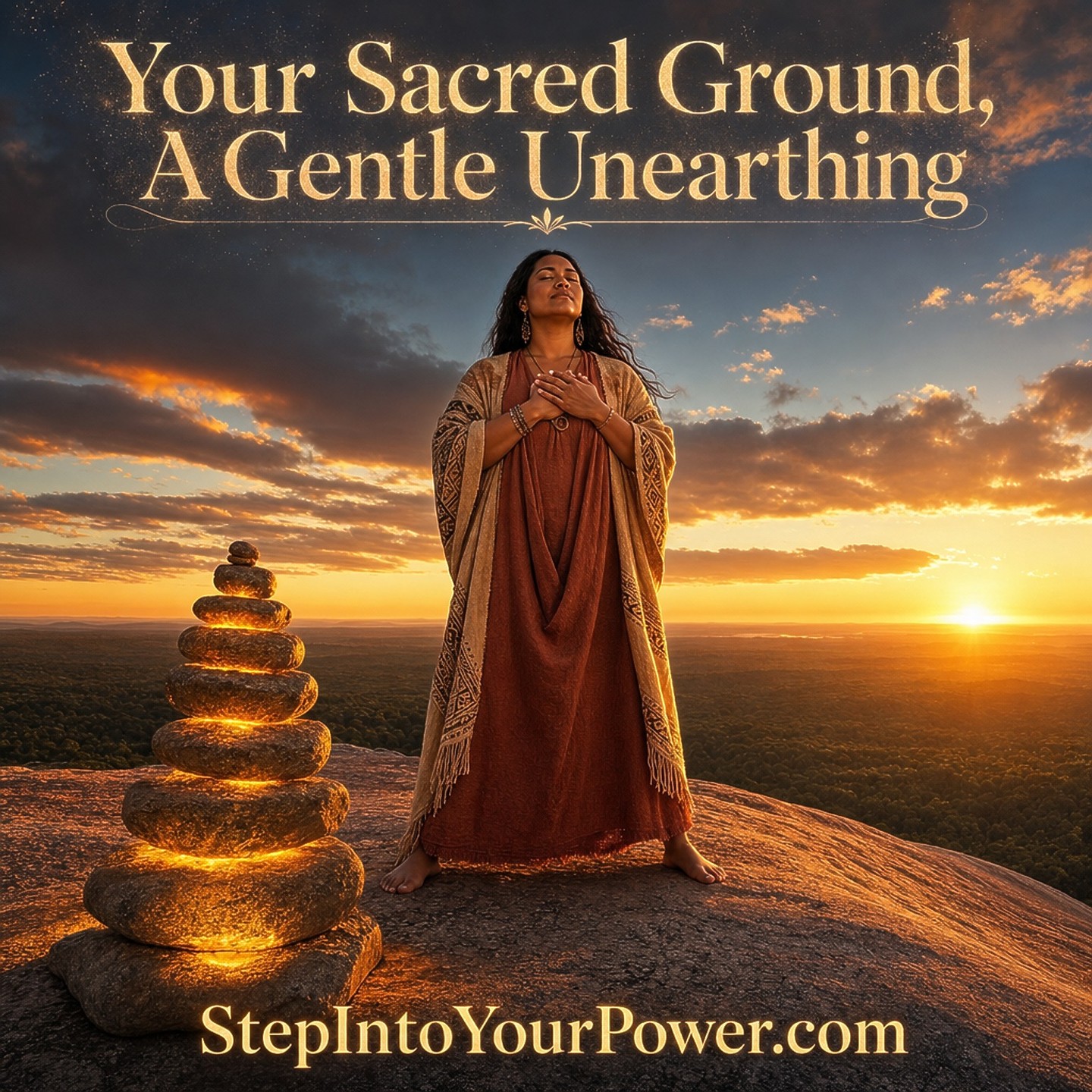 Step Into Your Power ad creative, July 2026