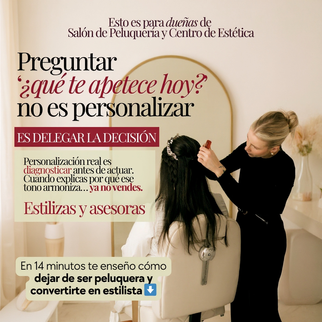 Naroa Gonzalez Mentora Especializada Sector Belleza ad creative, July 2026