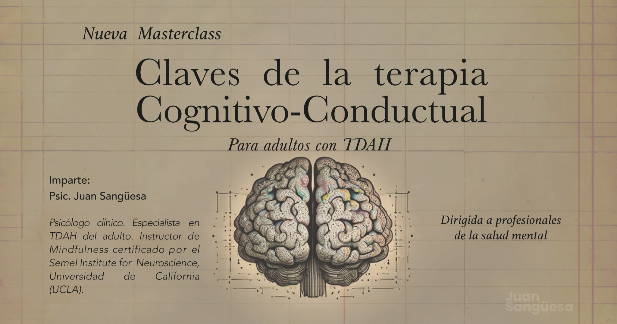 Adultos con Déficit Atencional ad creative, June 2026