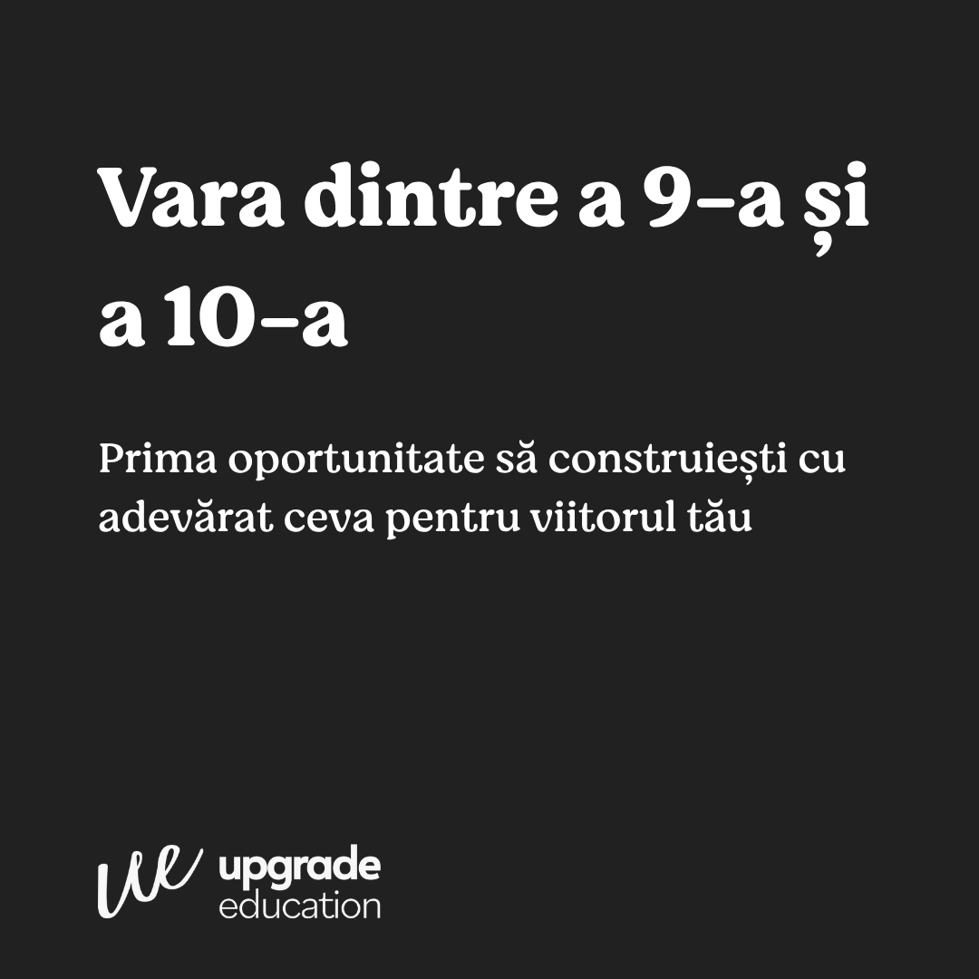 Upgrade Education ad creative, June 2026