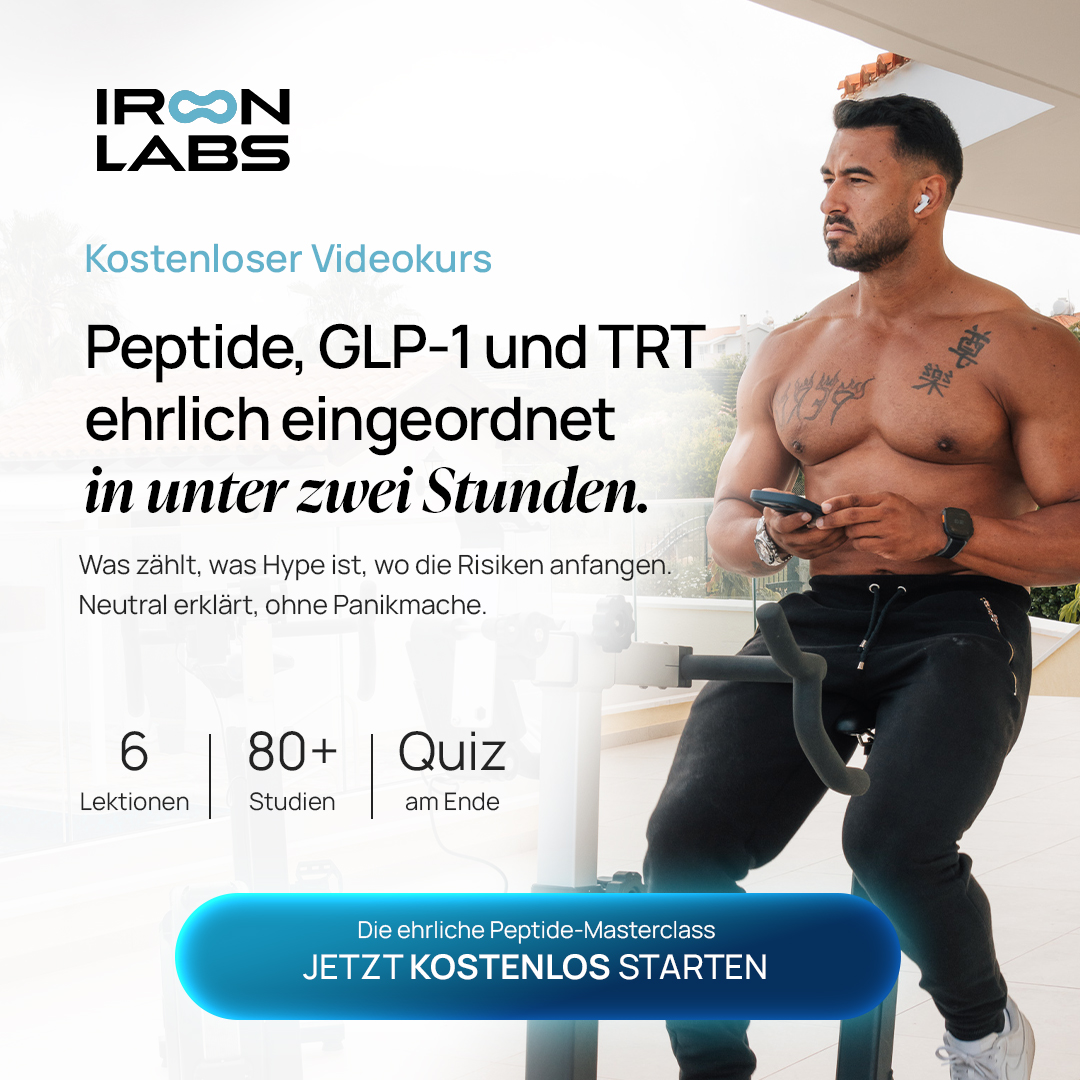 Biohacking Masterclass by Iron Mike ad creative, July 2026