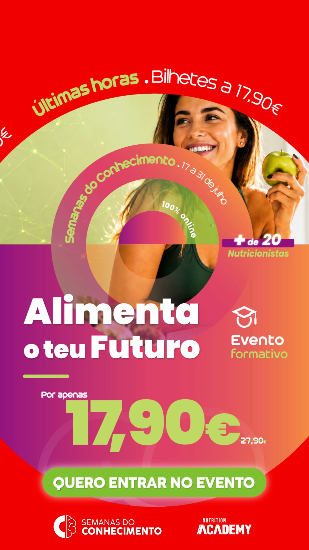 Nutrition Academy ad creative, July 2026