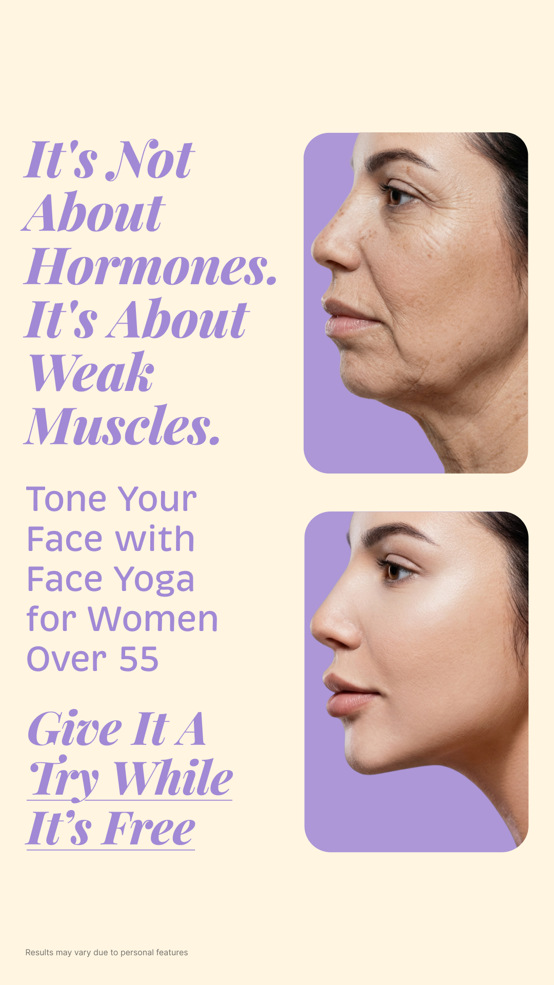 Nord Yoga ad creative, July 2026