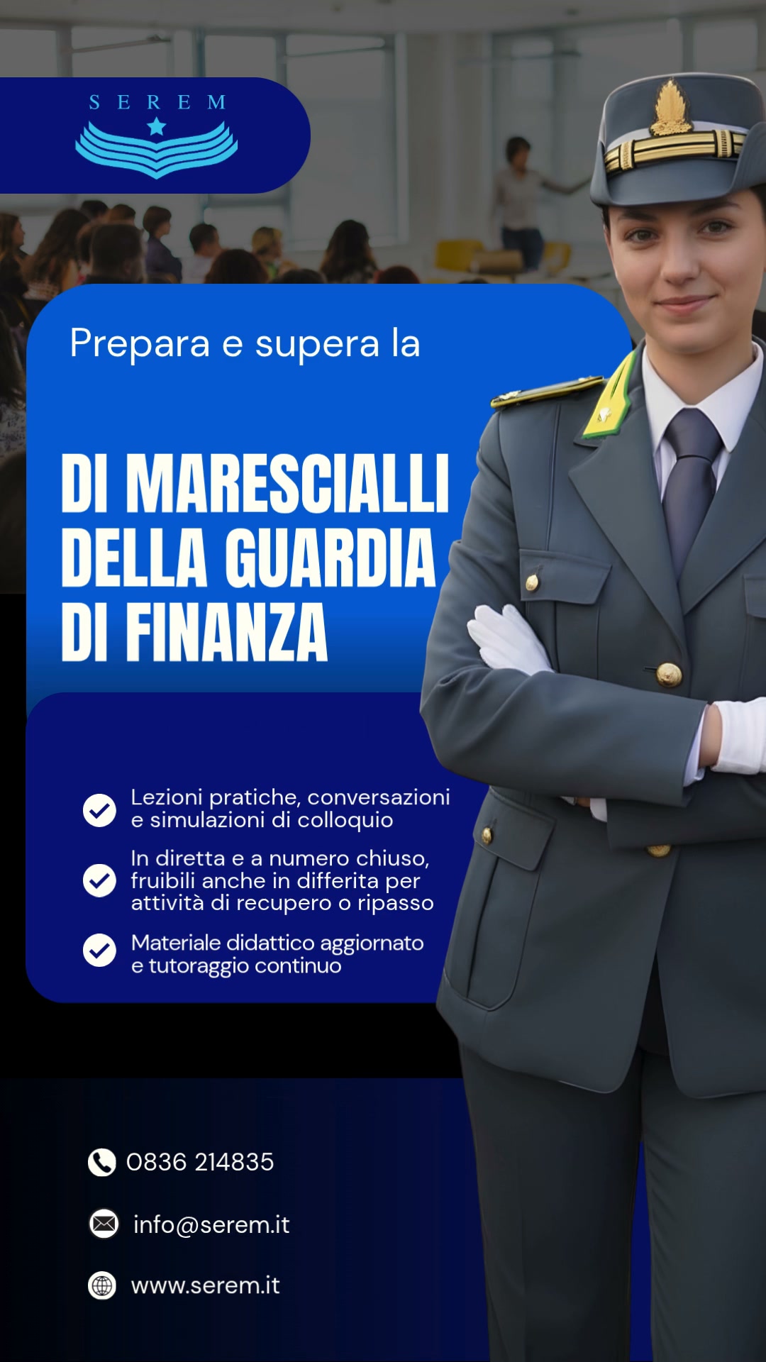 SEREM - Preparazione e formazione Concorsi ad creative, July 2026