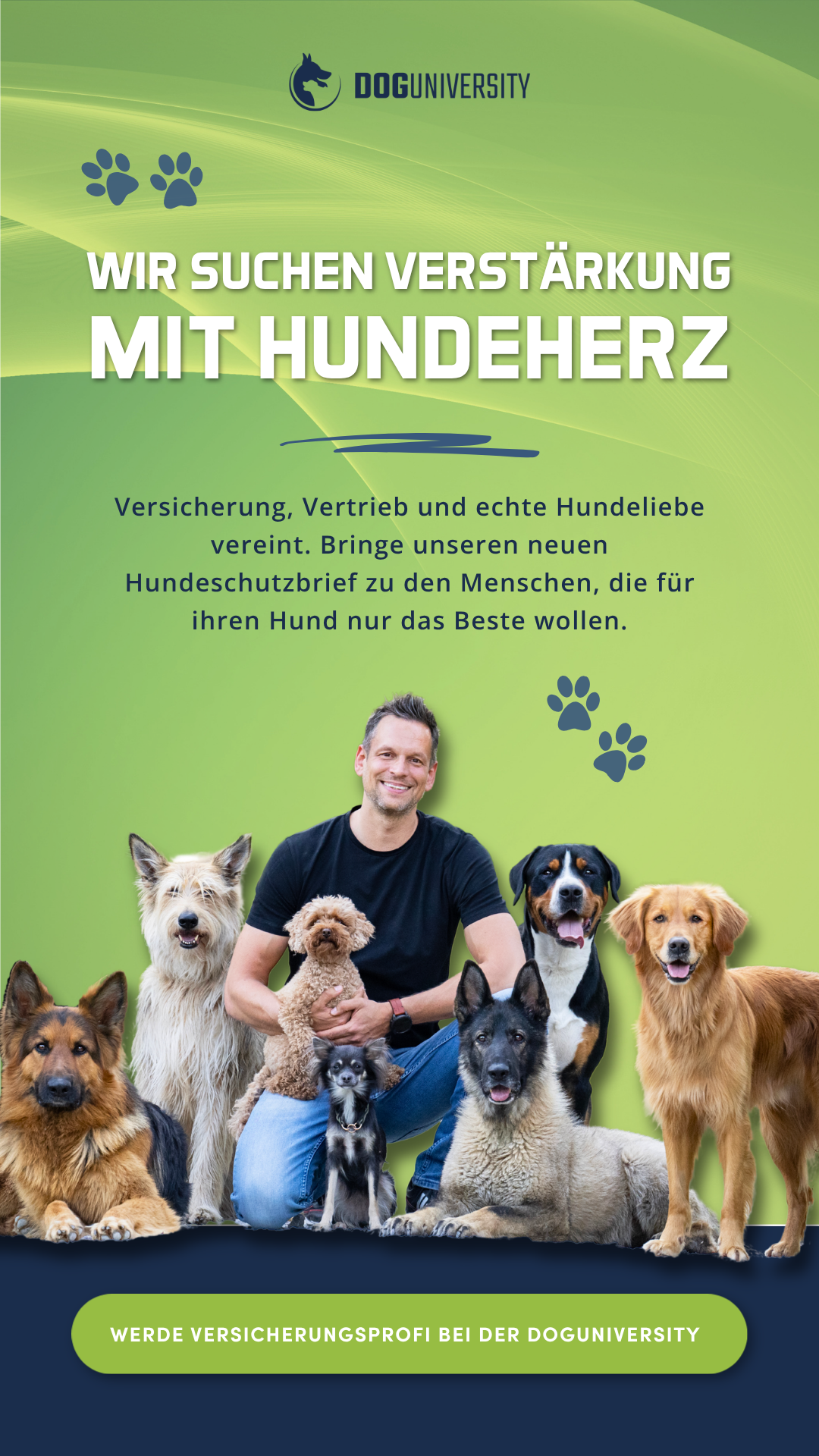 Doguniversity.de ad creative, July 2026