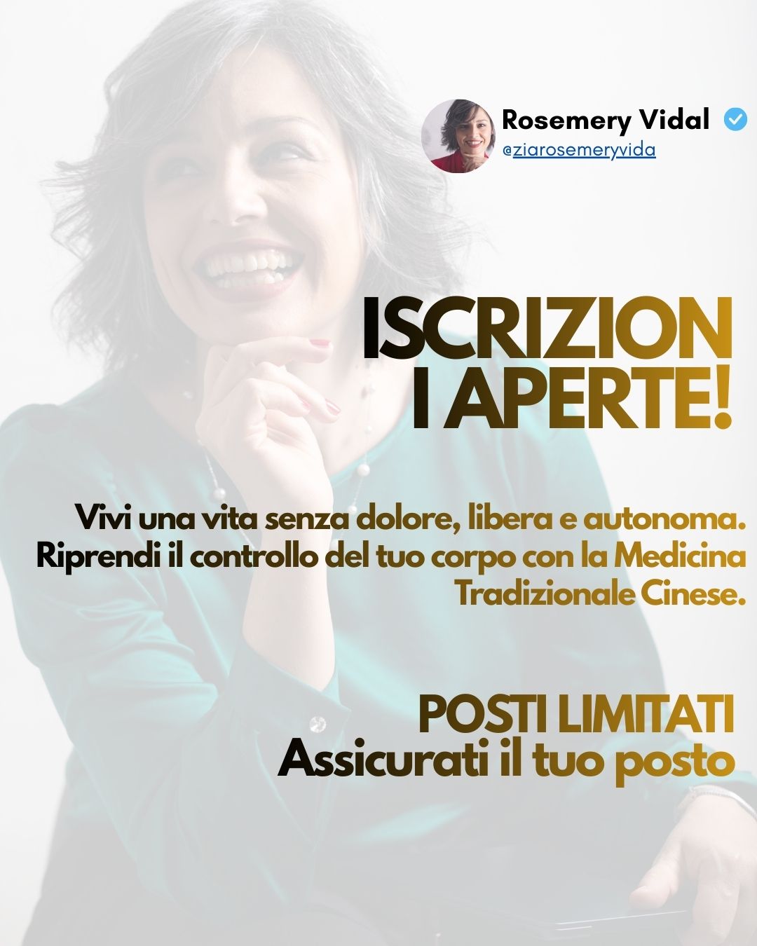 Rosemery Vidal Italia ad creative, July 2026