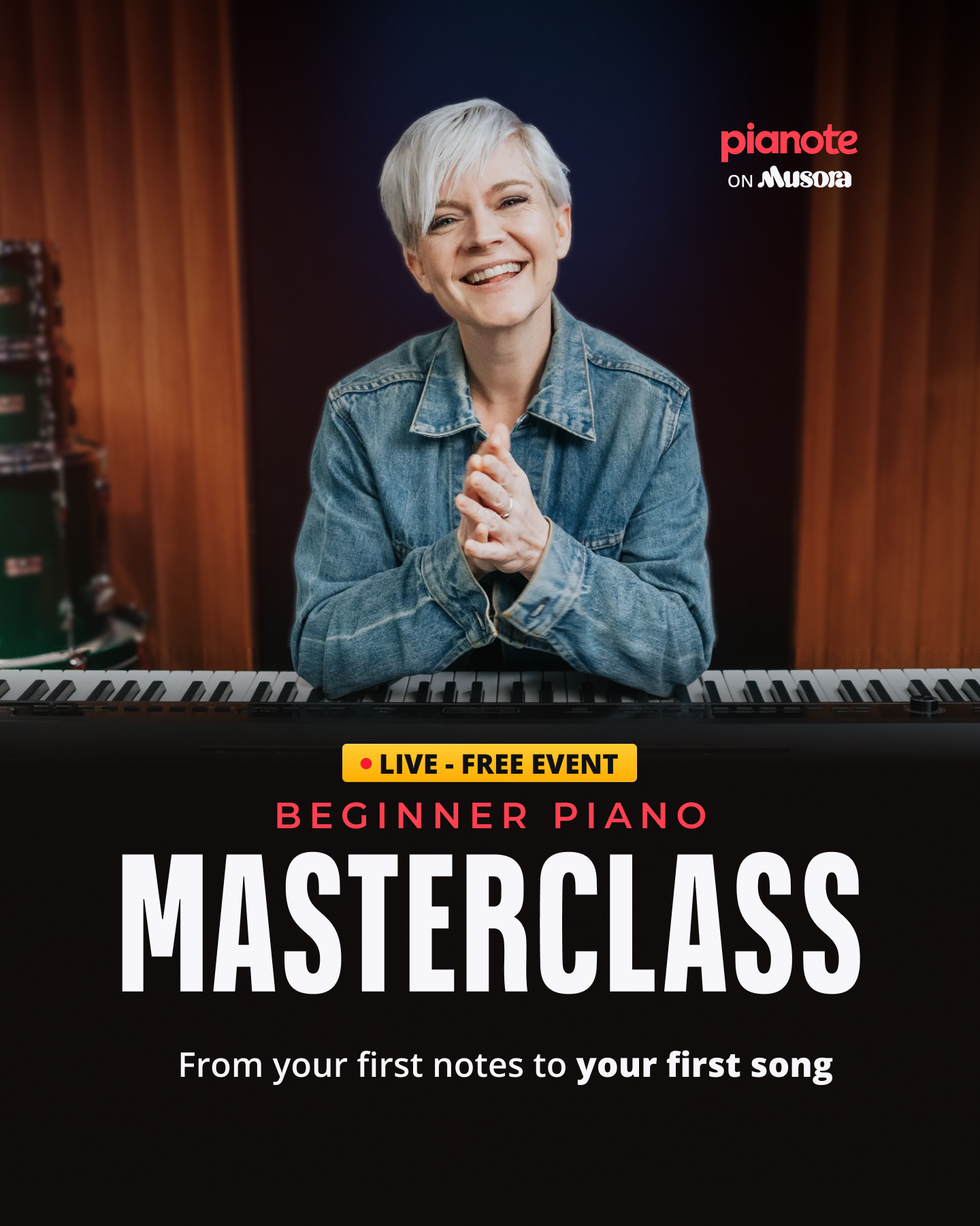 Pianote ad creative, July 2026