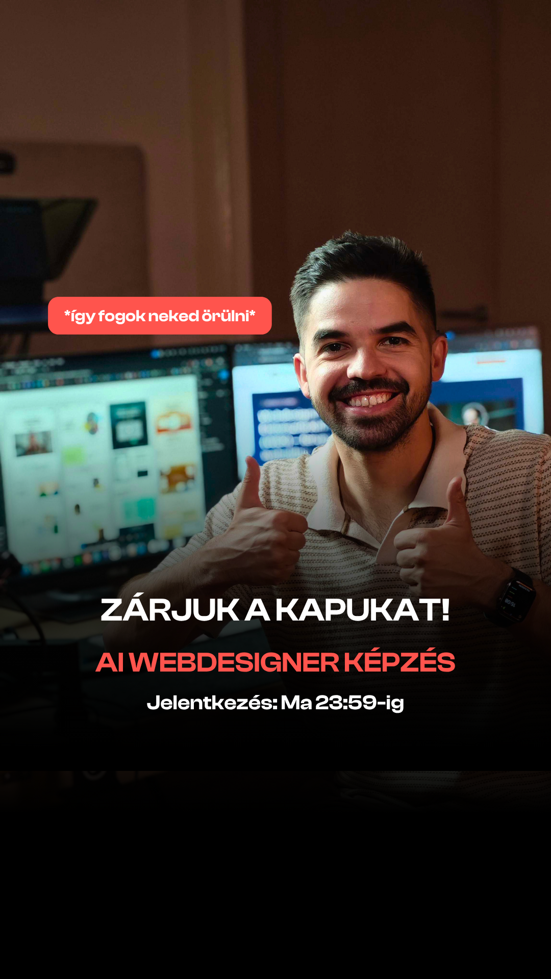 WPKurzus ad creative, July 2026