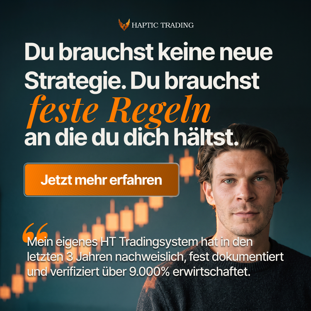 Haptic Trading ad creative, July 2026