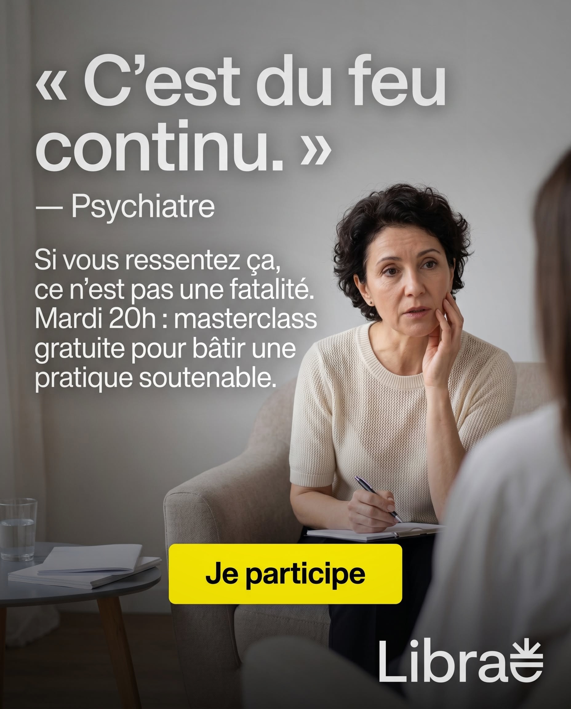 Libéraux Libres ad creative, July 2026
