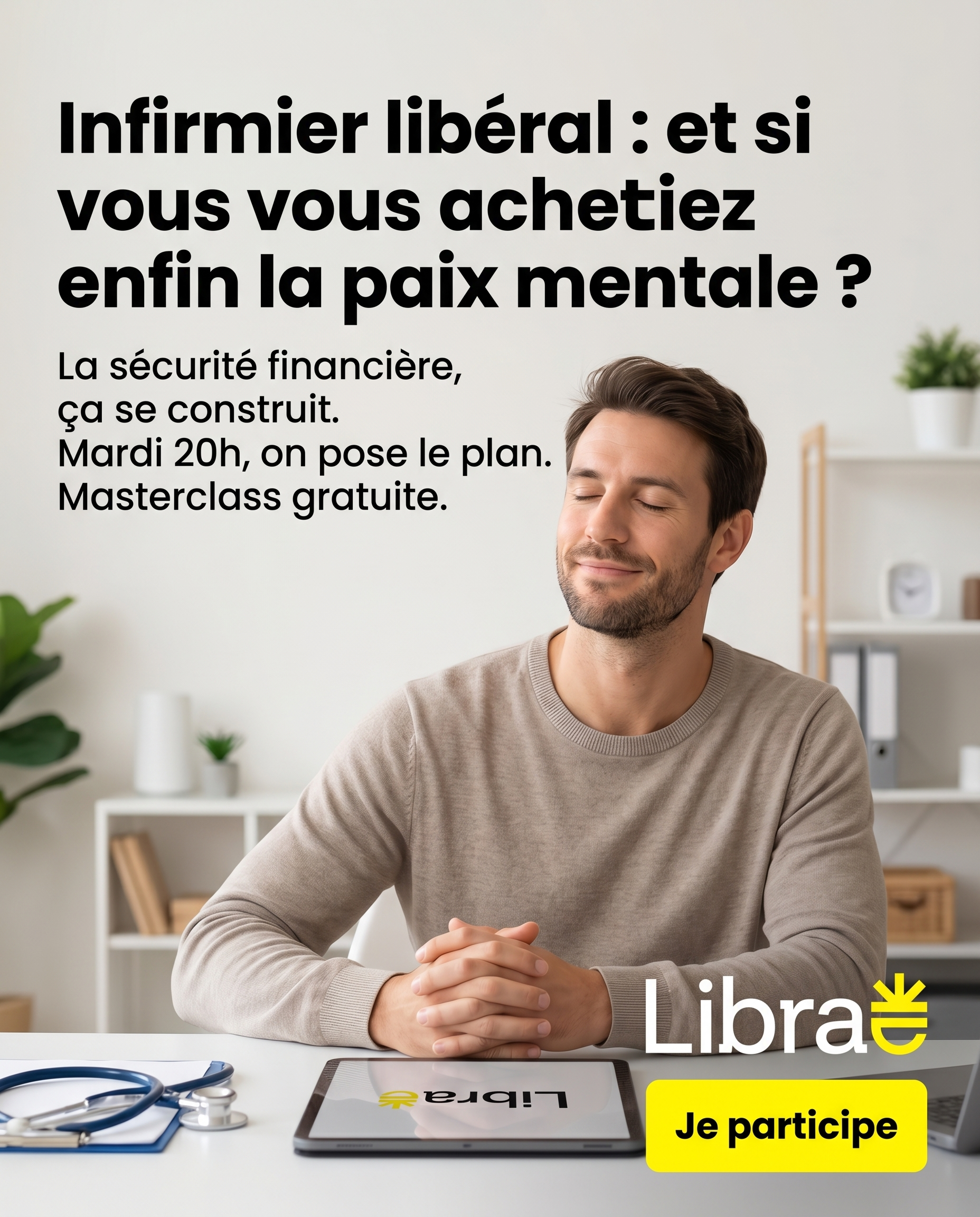 Libéraux Libres ad creative, July 2026