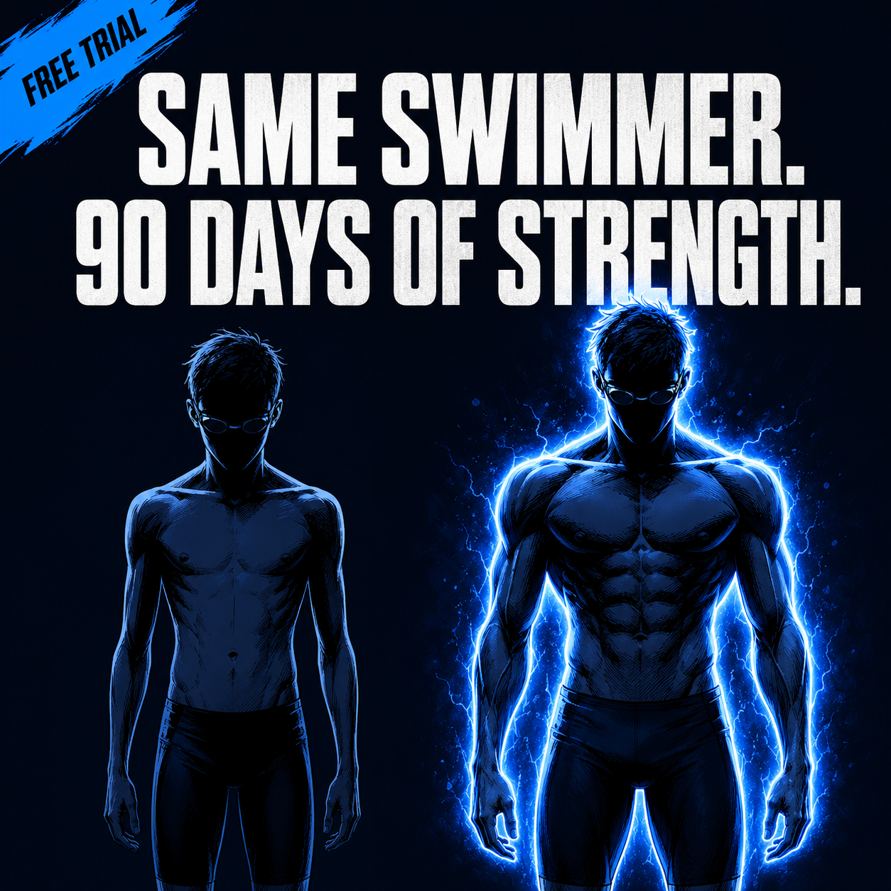 Jake Tyson - SwimStrength ad creative, July 2026