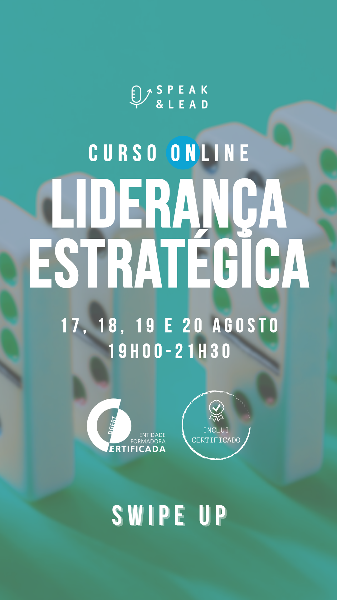 Speak and Lead ad creative, July 2026