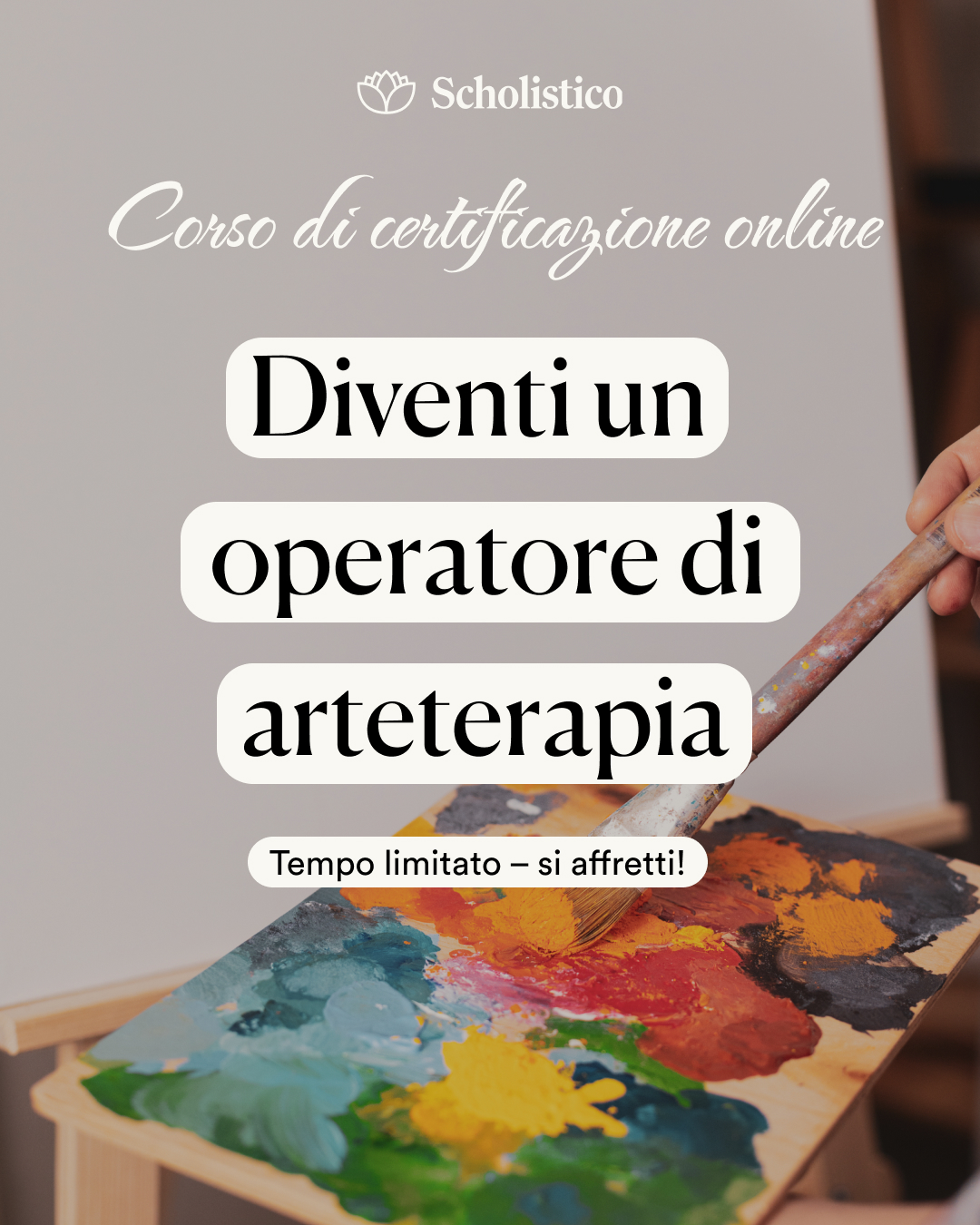 Scholistico Italia ad creative, April 2026