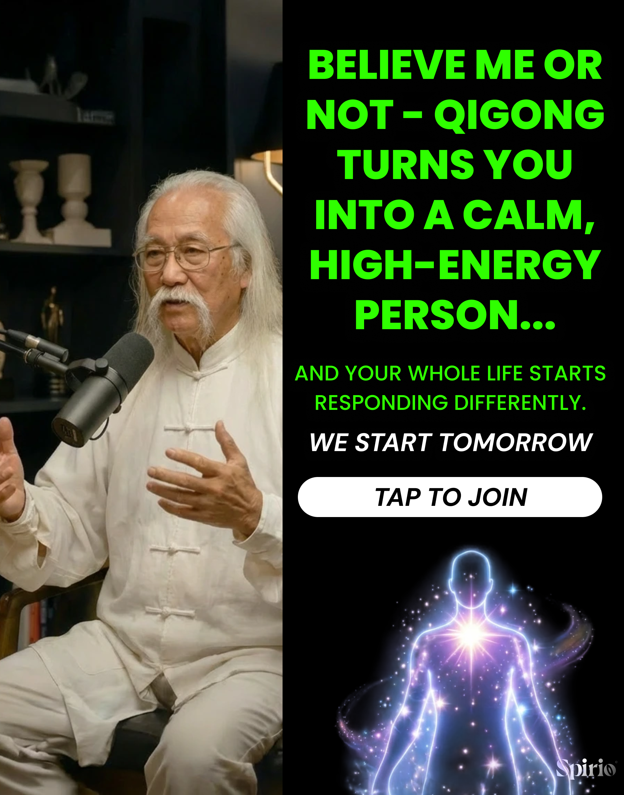 Tai Chi from Master Li Jian ad creative, May 2026