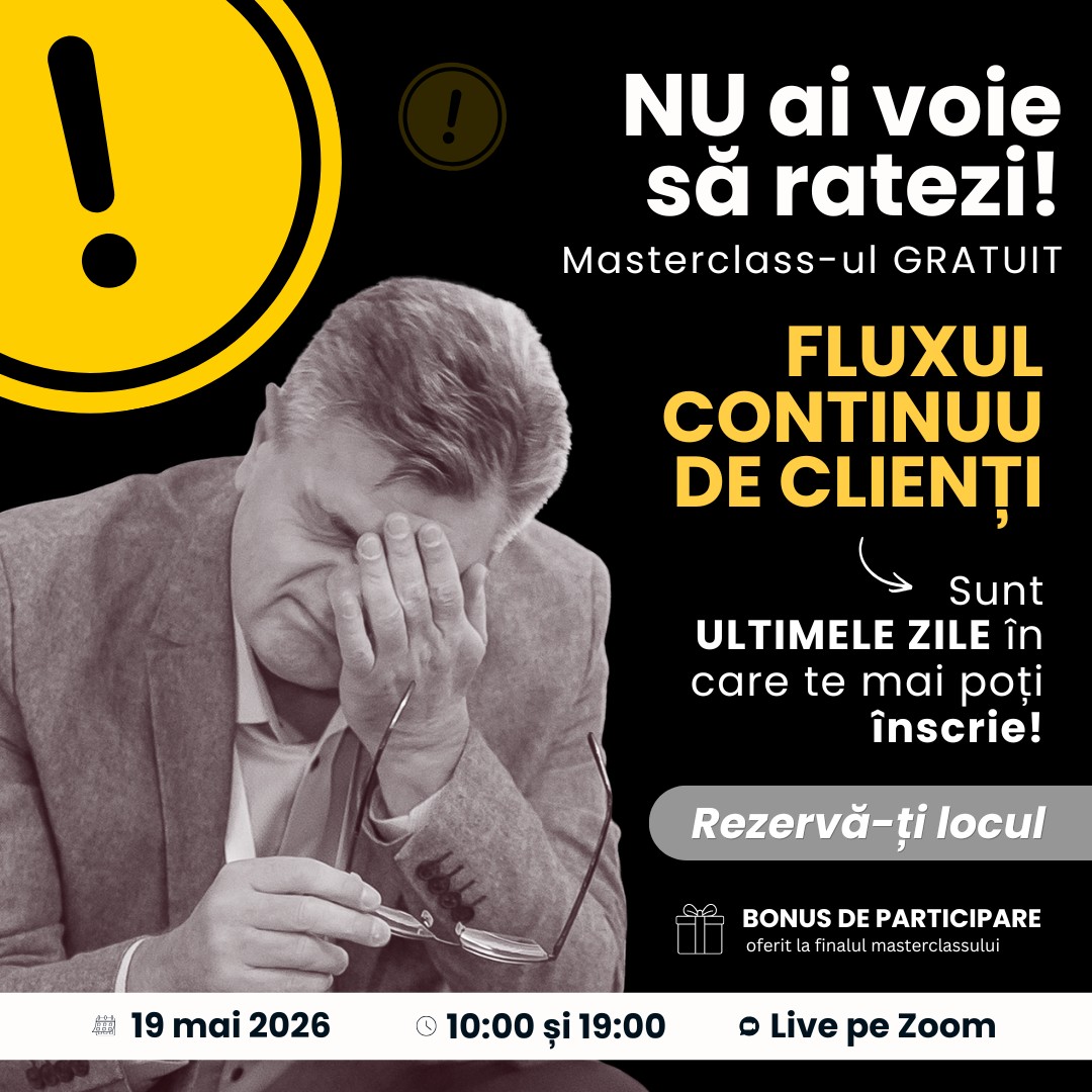 Remus Bălan ad creative, May 2026
