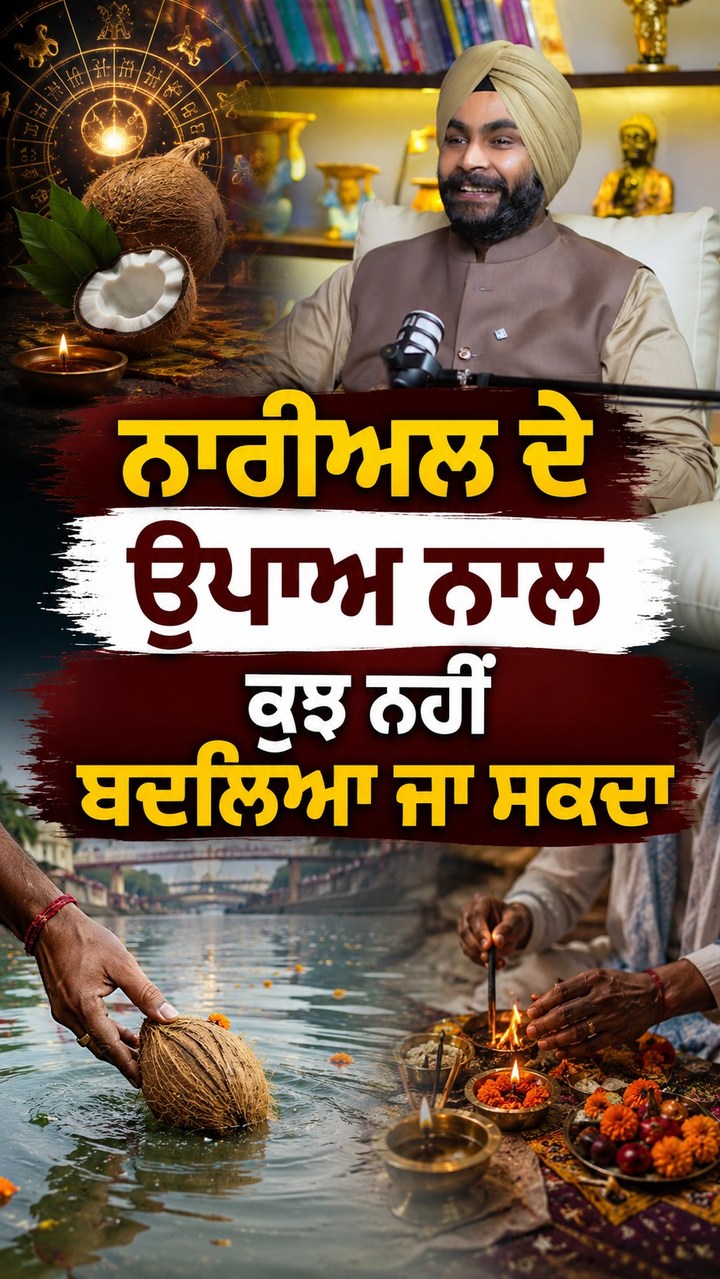 Acharya Satvinder ad creative, July 2026