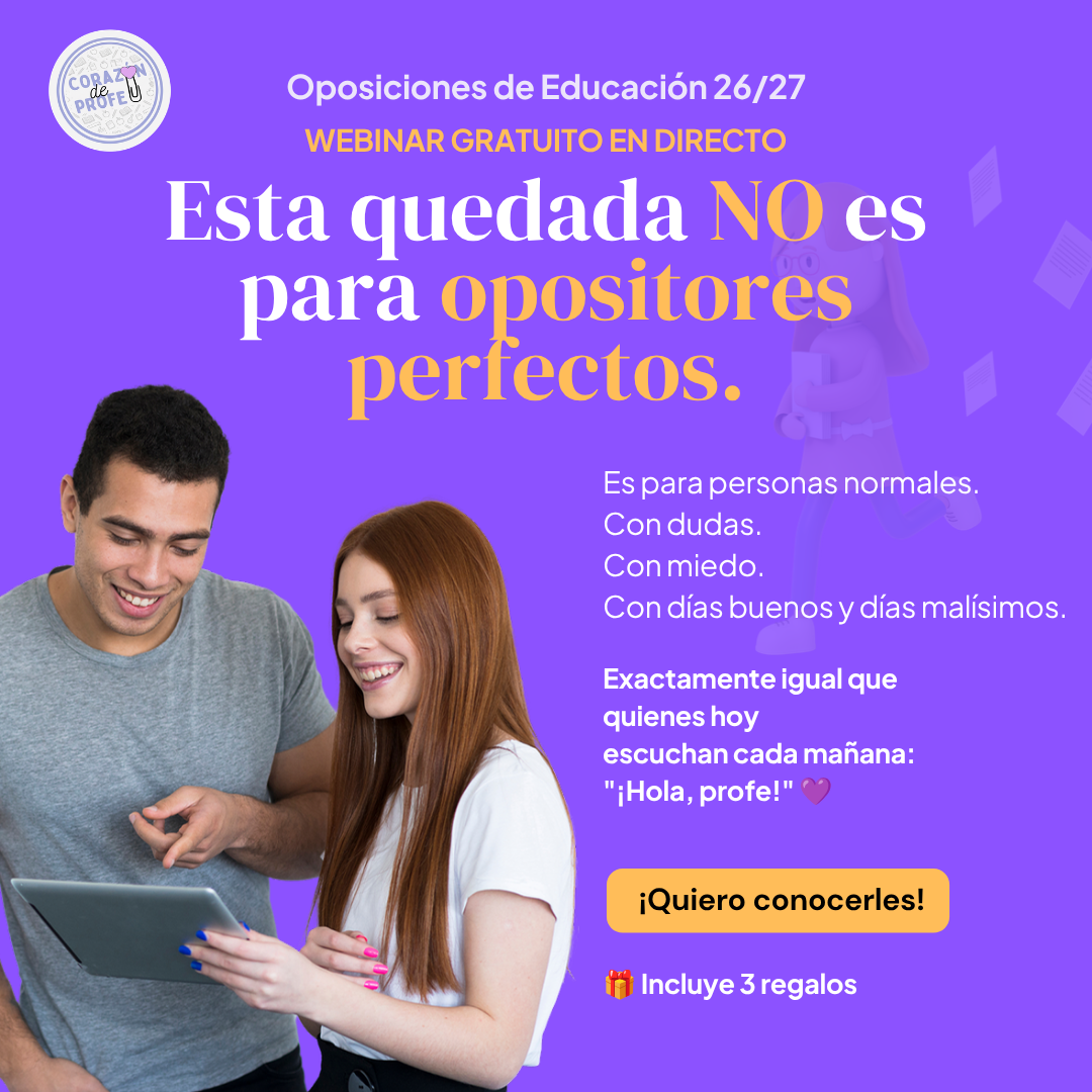Comunidad Opospills ad creative, July 2026