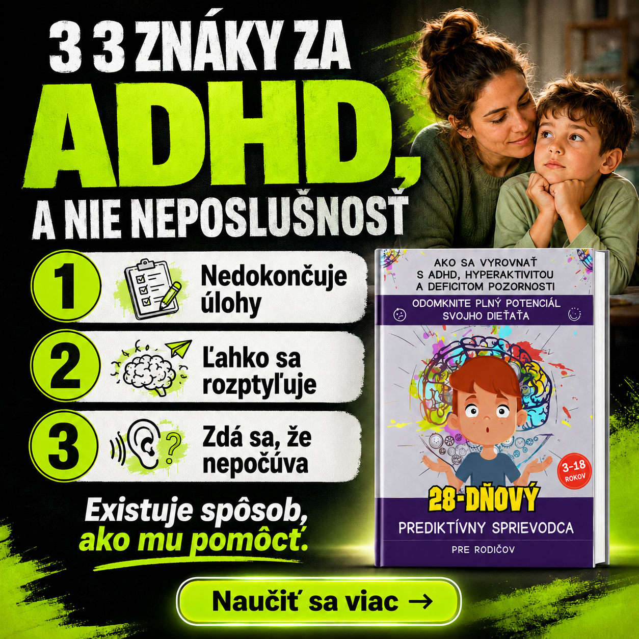 Úspešní rodičia ad creative, July 2026