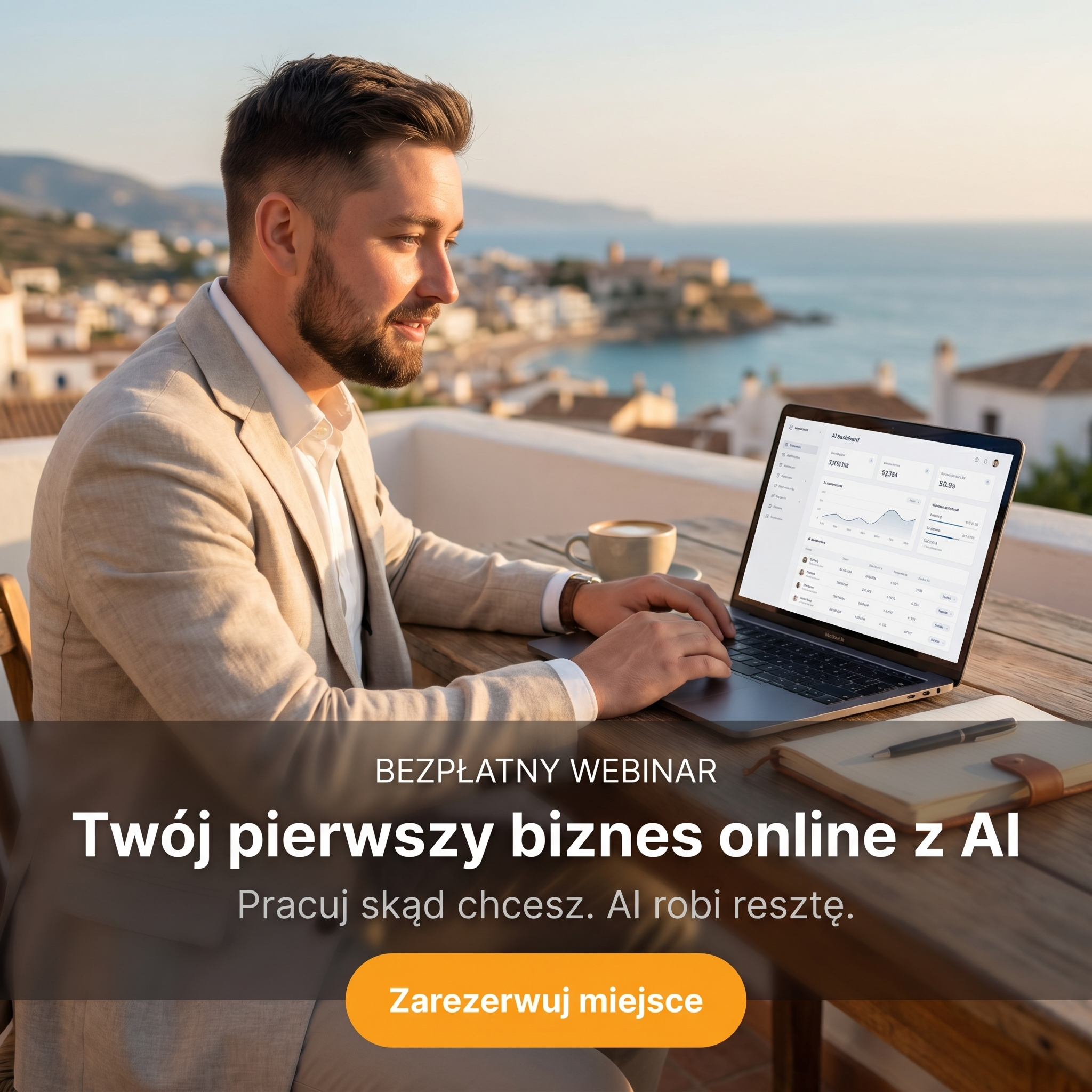 Michał Połuch ad creative, July 2026