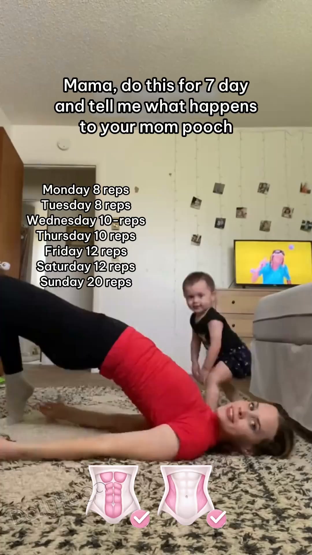 Lazy Yoga 28 Day Challenge ad creative, July 2026