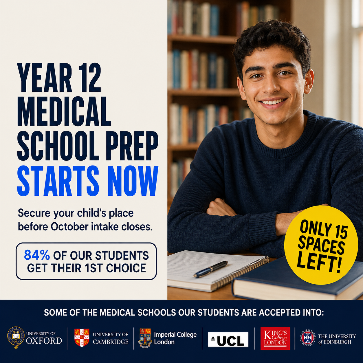 StudySmartuk ad creative, July 2026