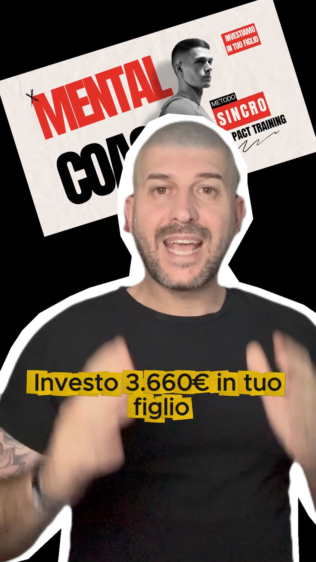 Antonio Valente "Mental Coach" ad creative, June 2026