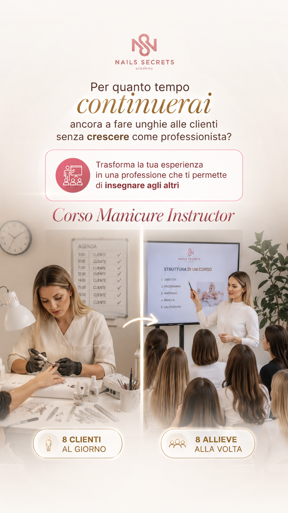 Nails Secrets - Corsi di manicure ad creative, July 2026