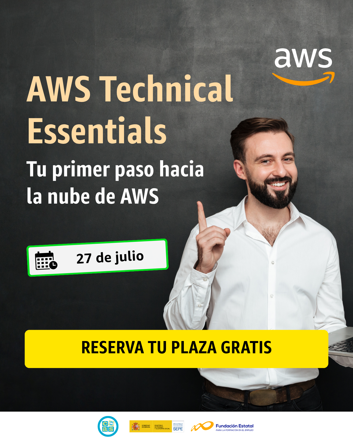 CAS Training ad creative, July 2026