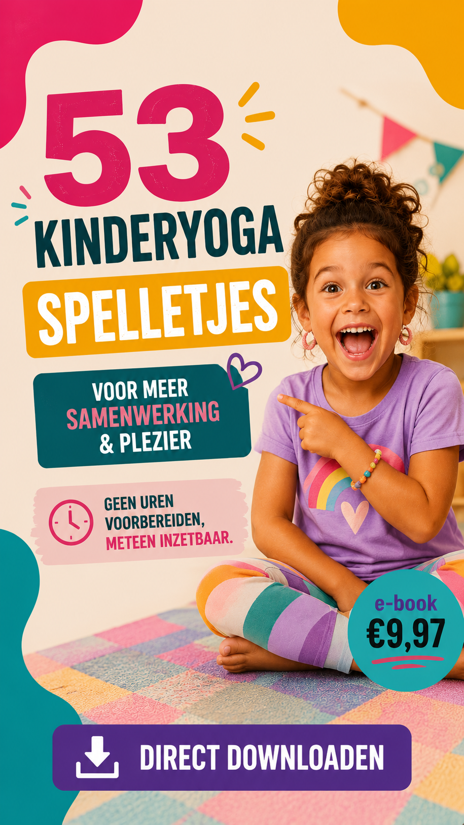 Kinderyoga Academie ad creative, July 2026