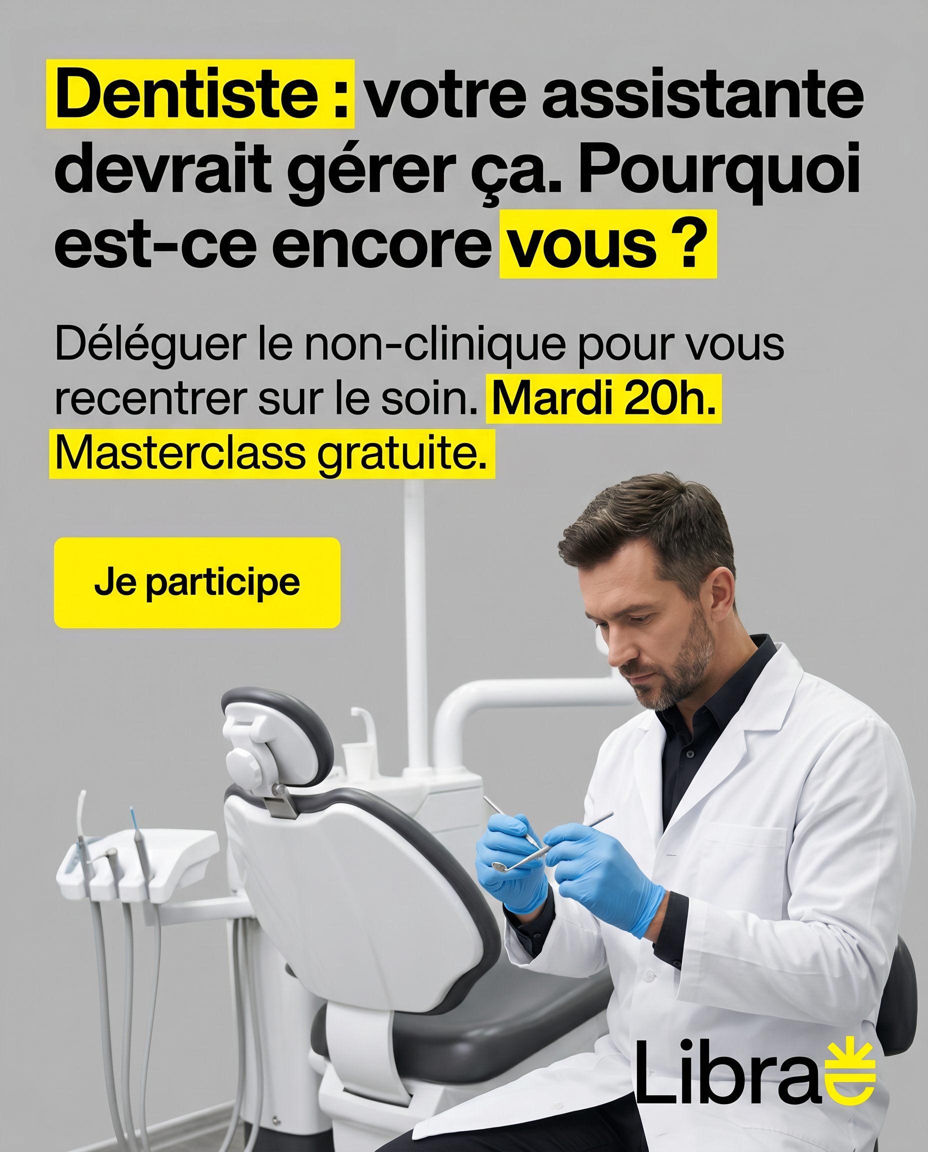 Romain Rousselet - Dentiste Libre ad creative, June 2026